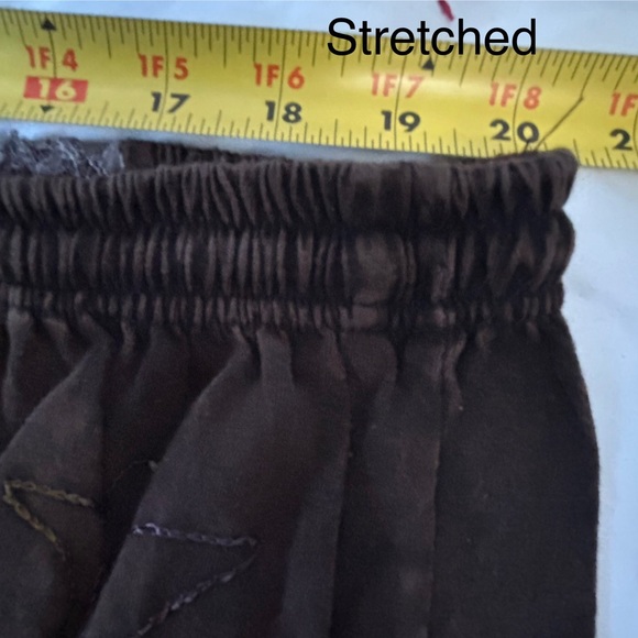 Brown and Gray Lace Overlay Dress - Picture 9 of 9